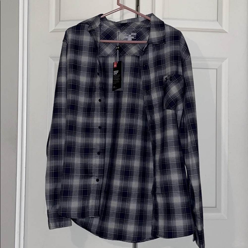 Under Armor button up shirt